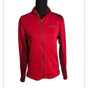 Marmot skyon rleece Vibrant Red Ski Jacket size small